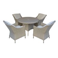 See more information about the Arles Garden Patio Dining Set by Croft - 4 Seats