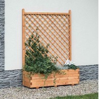See more information about the Flower Box Planter Trellis - by EKJU