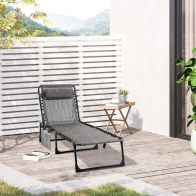 See more information about the Outsunny Portable Sun Lounger