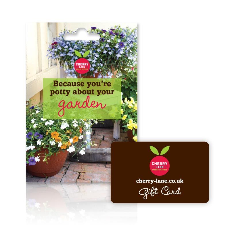 Cherry Lane Potty About Your Garden Gift Card £5 to £250