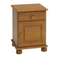 See more information about the Barnaby Bedside Pine 1 Door 1 Drawer