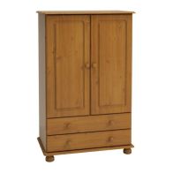 See more information about the Barnaby Wardrobe Pine 2 Door 2 Drawer