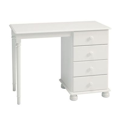 Barnaby Dressing Table White 4 Drawer