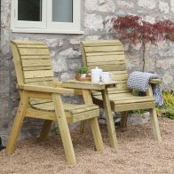 See more information about the Freya Garden Tete a Tete by Zest - 2 Seats