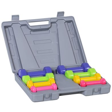 See more information about the Homcom 10KG Dumbbells Set with Carry Case