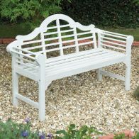 See more information about the Lutyens Style Garden Bench Off-White