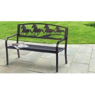 See more information about the Horse Design Garden Bench by Greenhurst - 2 Seats