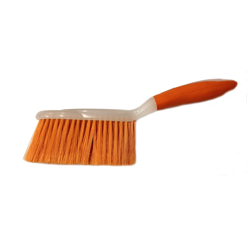 Bright Dust Pan and Brush - Orange