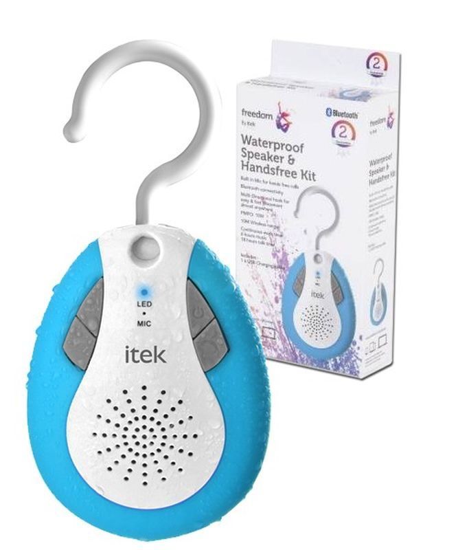 Itek Waterproof Hook-on Shower Speaker