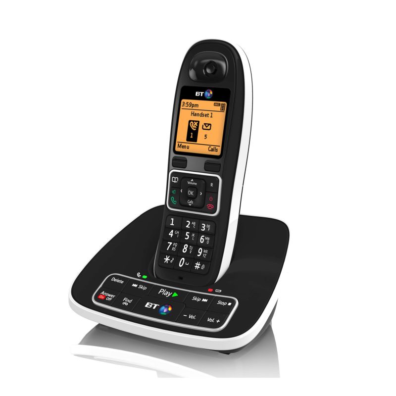 Digital Cordless Phones ×2 BT BT BT7600 Nuisance Call Blocker Answer Machine 