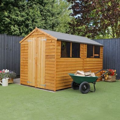 Mercia 10 x 6 Overlap Apex Shed