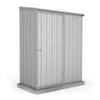 See more information about the Absco 5' 3" x 2' 10" Pent Shed Steel Titanium - Classic