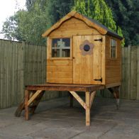 See more information about the Mercia Snug 7' 1" x 6' 1" Apex Children's Playhouse - Premium Dip Treated Shiplap