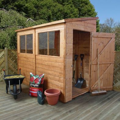 See more information about the Mercia 8 x 4 Premium Shiplap Pent Shed
