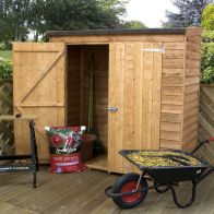 See more information about the Mercia 6 x 3 Overlap Pent Tool Shed - Windowless