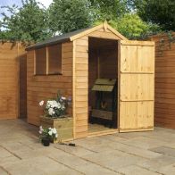 See more information about the Mercia 6 x 4 Overlap Apex Shed
