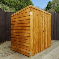 See more information about the Mercia 4' 8" x 3' 1" Pent Shed - Budget Dip Treated Overlap