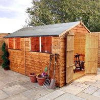See more information about the Mercia 12 x 8 Overlap Apex Shed
