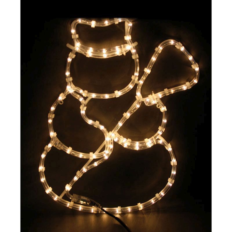 Buy Warm White Outdoor Snowman Rope Light Decoation Mains 47cm - Online ...