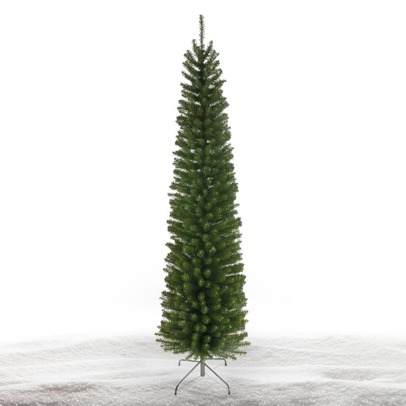 198cm (6 Foot 6 Inch) Green Glenmore Pine 570 Tips Christmas Tree