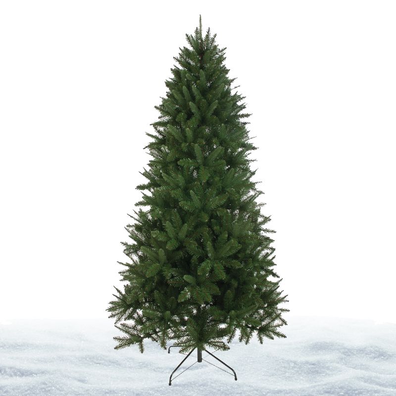 180cm (5 Foot 10 inch) Green Rockingham Pine 780 Tips Christmas Tree