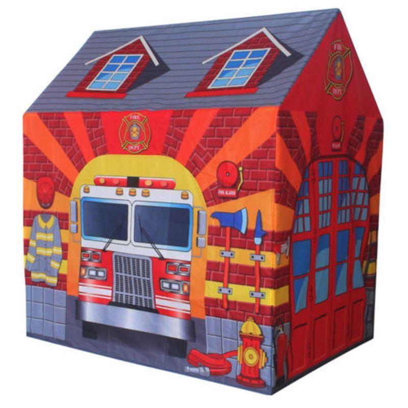 Wensum Fire Station Play Tent Firefighter Wendy House Playhouse Den