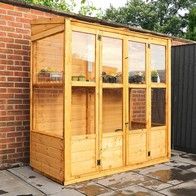 See more information about the Mercia Victorian 5' 10" x 2' 7" Pent Greenhouse - Premium Dip Treated Shiplap