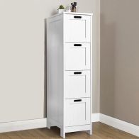 See more information about the Colonial White Slim Chest Of 4 Drawers