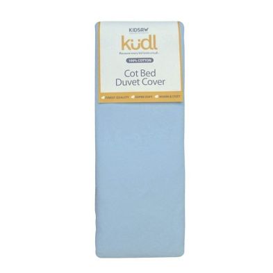 Kidsaw Kudl Kids Duvet Cover Cotbed 100% Cotton Blue