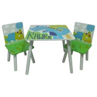See more information about the Dinosaur Play Table With 2 Chairs