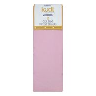See more information about the Kidsaw Kudl Kids Cotbed 100% Cotton Fitted Sheets (2) Pink
