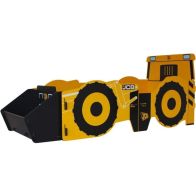 See more information about the JCB Junior Single Bed Yellow 3 x 8ft by Kidsaw