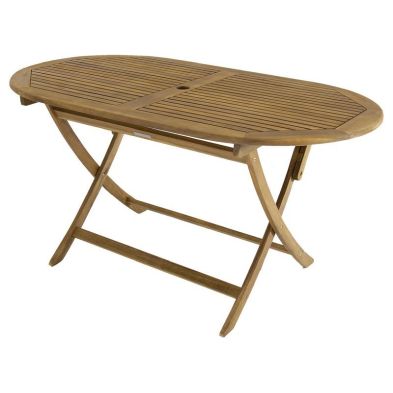 Wensum Acacia Hardwood Oval Table