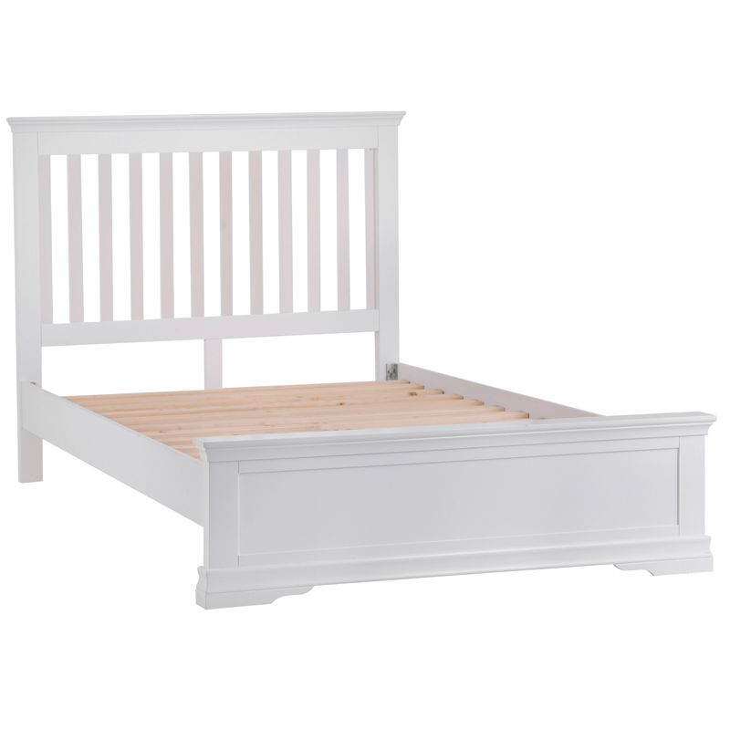 Swafield Single Bed White & Pine