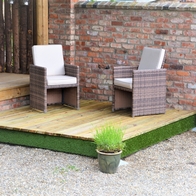 See more information about the Swift Deck Premium Garden Decking Kit 2.4 x 2.4m