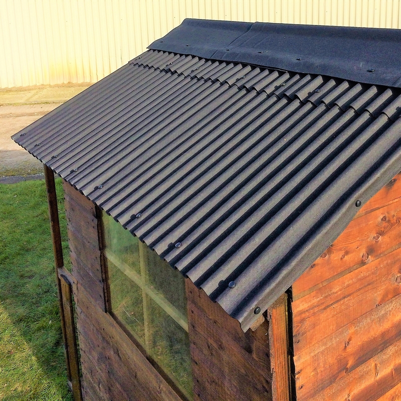 Watershed Garden Shed Roofing Kit 3 x 5ft, 3 x 6ft, 4 x 6ft
