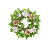 See more information about the Christmas Door Wreath Silver 30cm