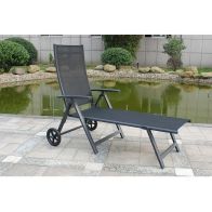 See more information about the Sorrento Garden Patio Sun Lounger by Royal Craft