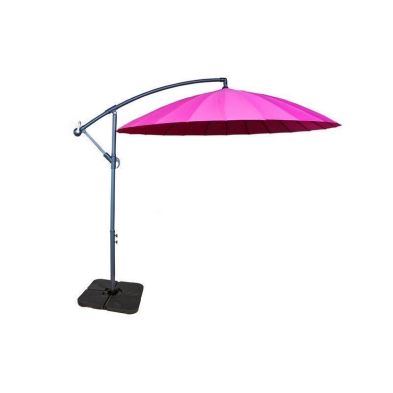 Shanghai Cantilever Garden Parasol by Royalcraft - 3M Pink
