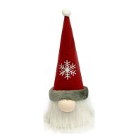 See more information about the Gonk Christmas Tree Topper Decoration Red & White - 46cm by Christmas Time