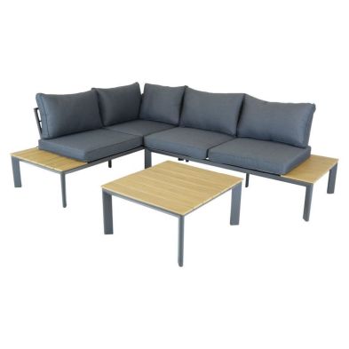 See more information about the Garden Furniture Set by Wensum - 3 Seats Grey Cushions