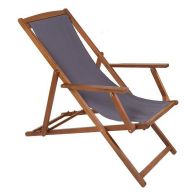 Wensum Folding FSC Eucalyptus Wooden Deck Chair