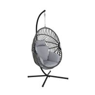 Wensum Egg Shaped Swing Chair - Grey