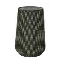 Wensum Rattan Effect Water Feature with LED light - Natural