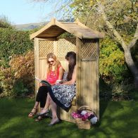 See more information about the Dorset Garden Arbour by Zest - 2 Seats