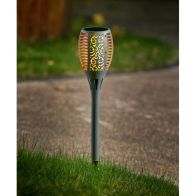 See more information about the Torch Solar Garden Stake Light 10 Orange LED - 58cm by Bright Garden