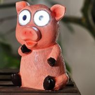 See more information about the Pig Solar Garden Animal Light Decoration 2 White LED - 13cm by Bright Garden