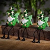 See more information about the Green Gnome Solar Garden Light Ornament Decoration 3 Warm White LED - 13.5cm by Bright Garden