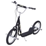 See more information about the Homcom 16" Tyre Steel Push Scooter Black