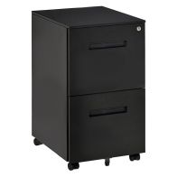 See more information about the Vinsetto Mobile File Cabinet Vertical Home Office Organizer Filing Furniture with Adjustable Partition for A4 Letter Size
